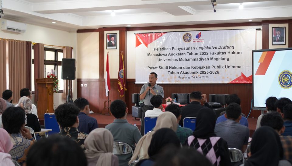 Siapkan Lulusan Siap Kerja, FH UNIMMA Selenggarakan Pelatihan Legislative Drafting