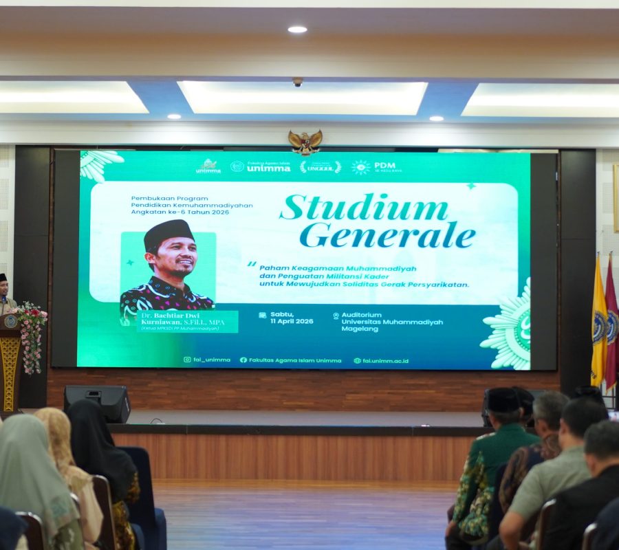 UNIMMA Gelar Studium Generale PKMD VI, Teguhkan Militansi Kader Muhammadiyah (1)