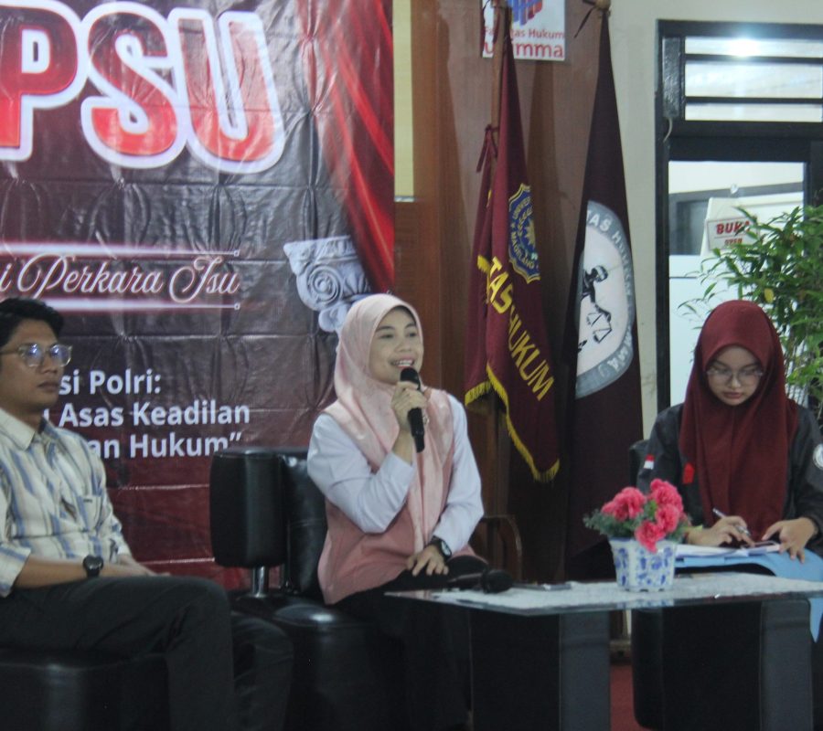 DIPSU FH UNIMMA Jadi Ruang Kritis Mahasiswa Bahas Reformasi Polri