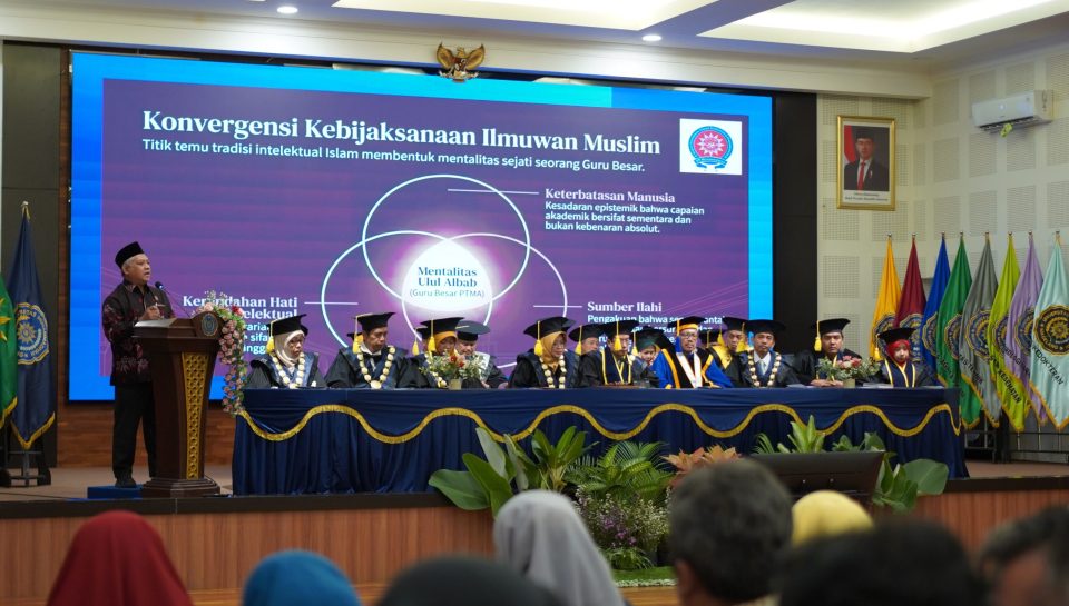 Pengukuhan Guru Besar UNIMMA, Majelis Diktilitbang Tekankan Karakter Ulul Albab
