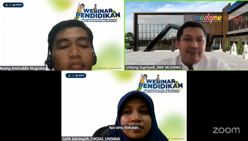 UNIMMA Gelar Webinar Pendidikan, Dorong Guru Tangguh Hadapi Dinamika Keberagaman Murid