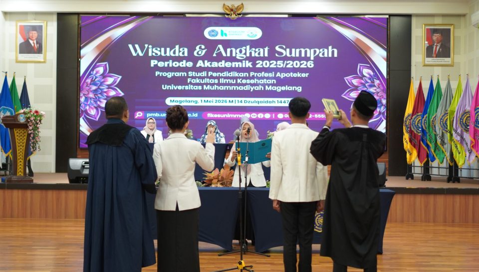 Wisuda Angkat Sumpah Apoteker UNIMMA, Meneguhkan Peran Lebih dari Sekadar Obat
