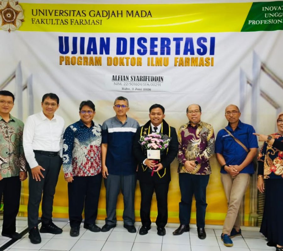 Dosen Farmasi UNIMMA, Alfian Syarifuddin Raih Gelar Doktor dengan Riset Potensi Daun Mangkokan sebagai Agen Antiinflamasi