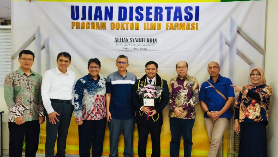 Dosen Farmasi UNIMMA, Alfian Syarifuddin Raih Gelar Doktor dengan Riset Potensi Daun Mangkokan sebagai Agen Antiinflamasi