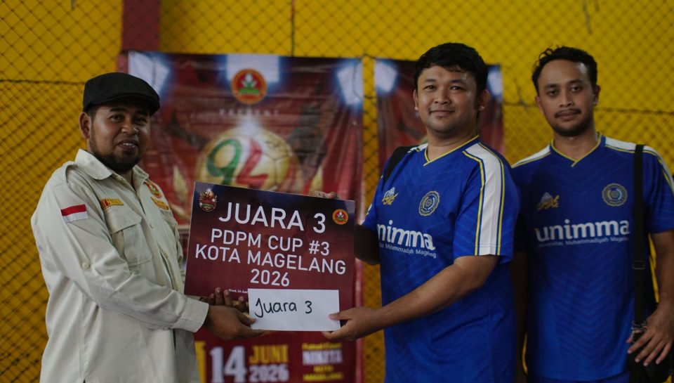 Junjung Sportivitas, Tim Futsal UNIMMA Raih Juara 3 di PDPM Cup #3