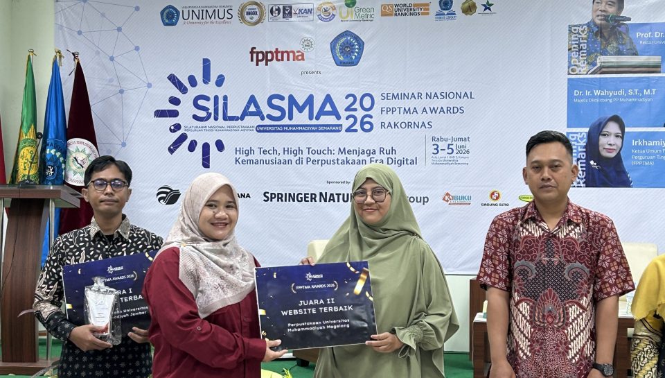 Perpustakaan UNIMMA Raih Dua Penghargaan Tingkat Nasional pada FPPTMA Award 2026