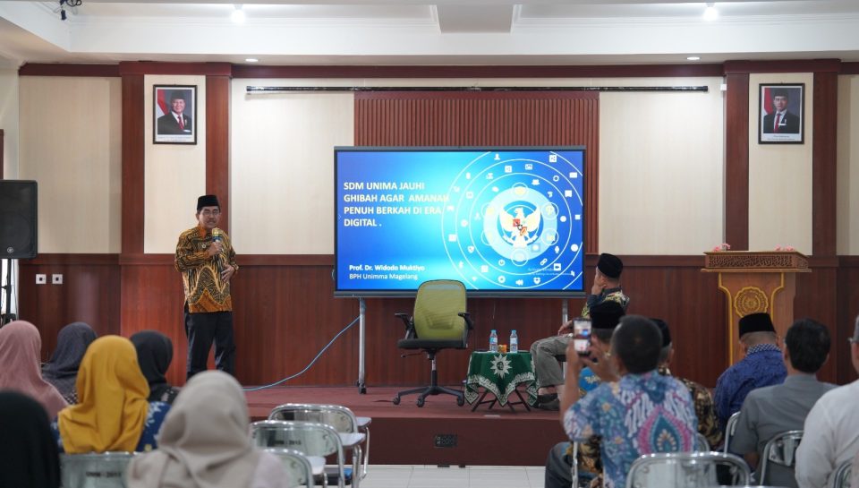 SIMPATI UNIMMA Hadirkan Prof. Widodo Muktiyo, Bahas Bahaya Ghibah di Era Digital