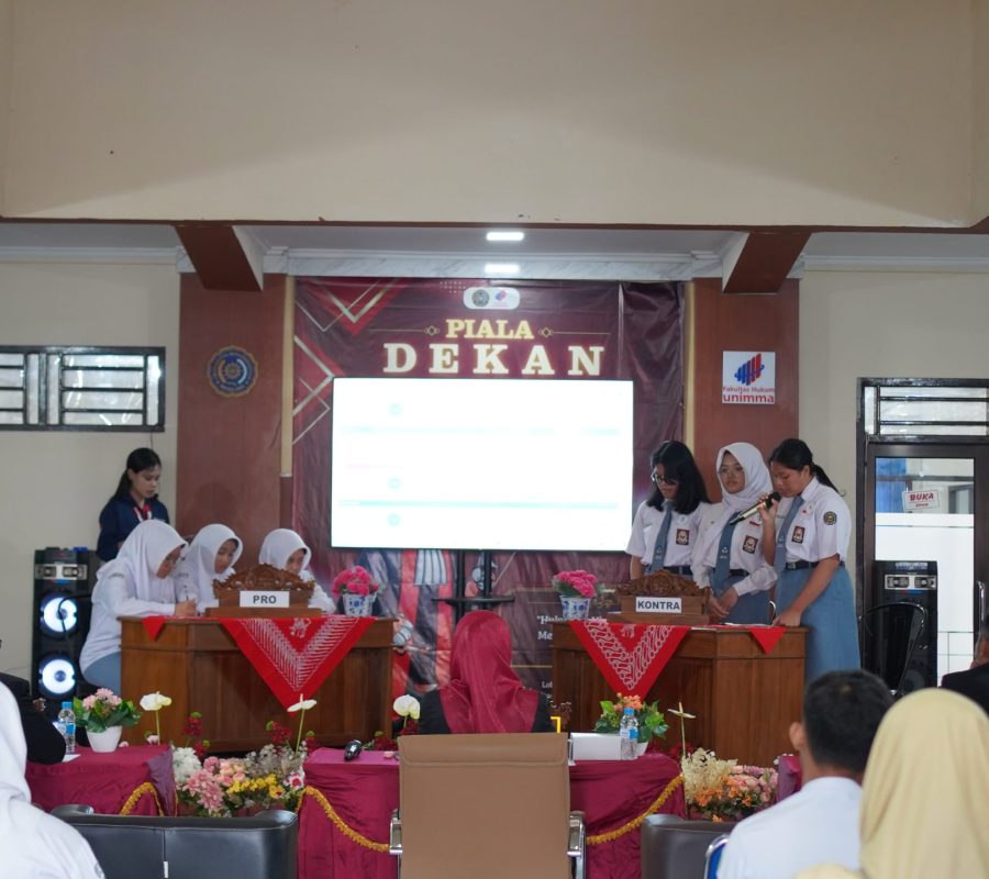 UNIMMA Fasilitasi Generasi Muda Beradu Gagasan melalui Lomba Debat Piala Dekan FH 2026