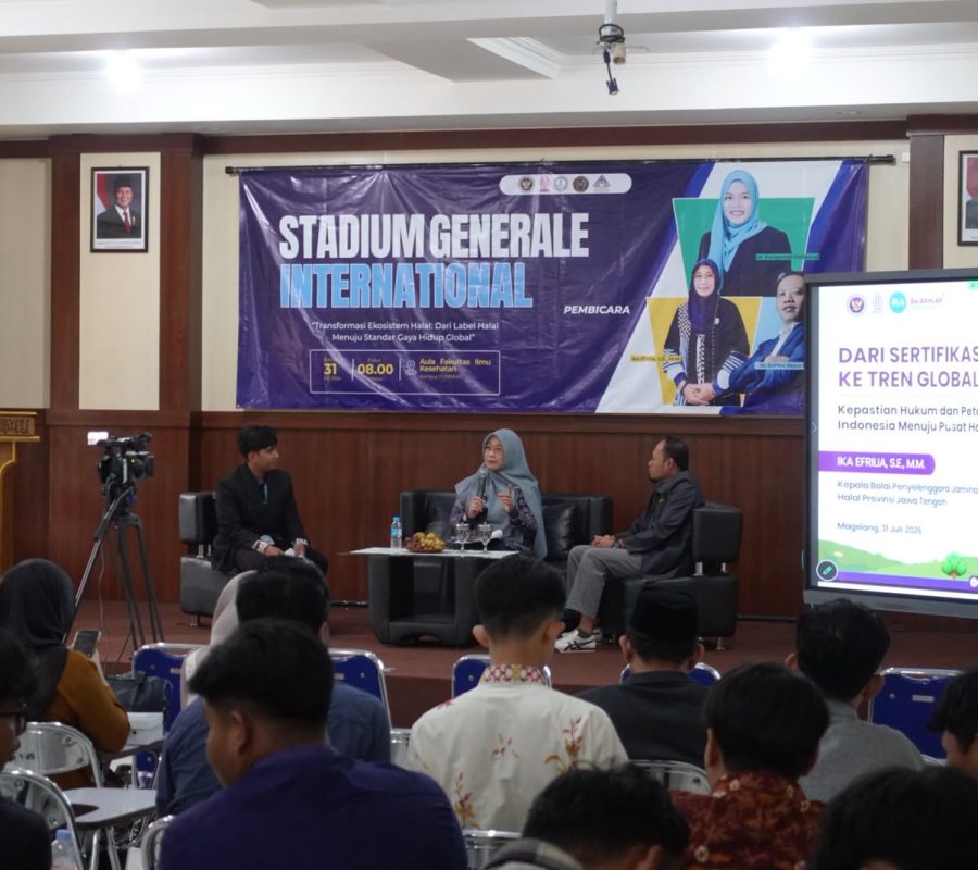 Bangun Wawasan Industri Halal Global, UNIMMA Gelar Stadium Generale Internasional
