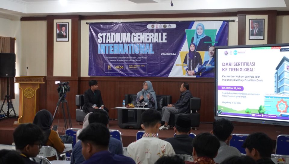 Bangun Wawasan Industri Halal Global, UNIMMA Gelar Stadium Generale Internasional