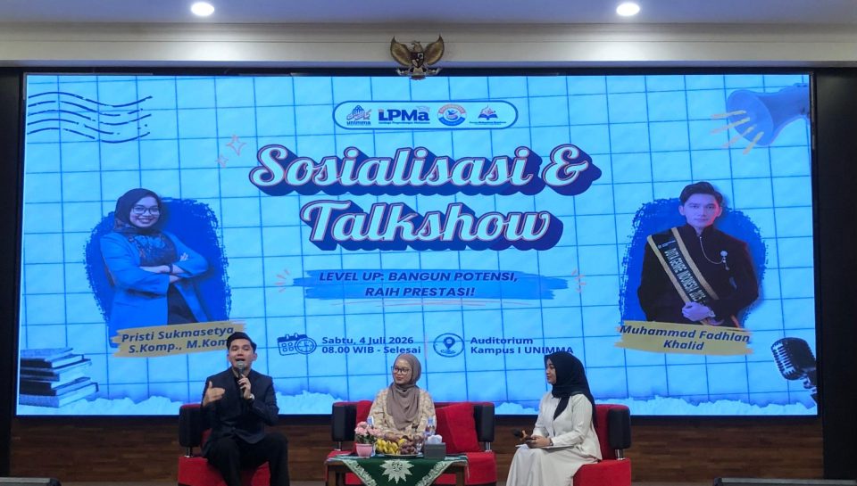 FMB UNIMMA Dorong Mahasiswa Beasiswa Maksimalkan Potensi melalui Talkshow Level Up