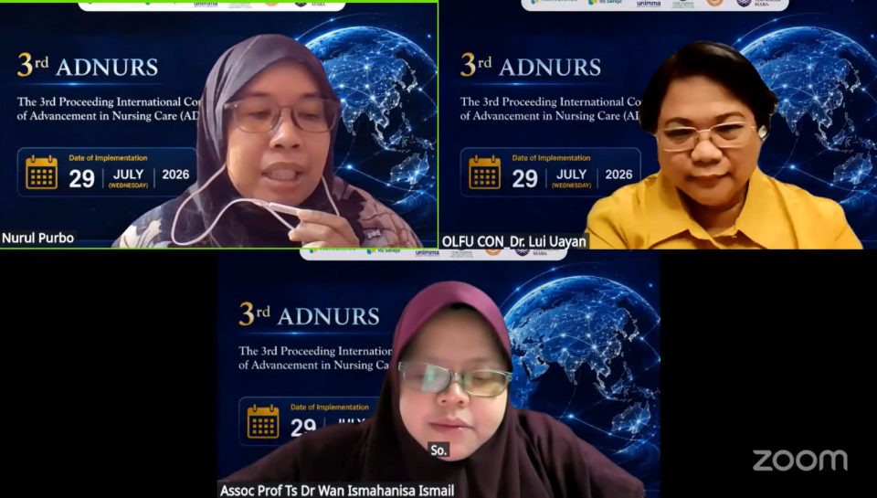 The 3rd ADNURS UNIMMA Bahas Terapi Komplementer dalam Keperawatan Komunitas, Gerontik, dan Keluarga