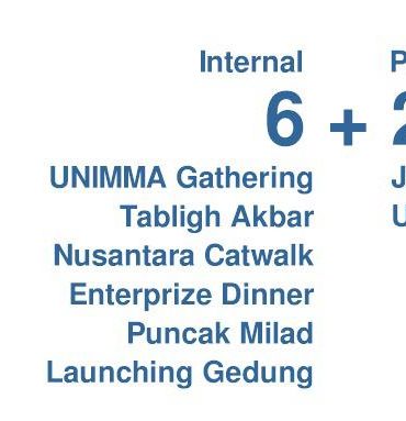 UNIMMA Siapkan Rangkaian Milad ke-62, Angkat Tema Level Up for Future Impact