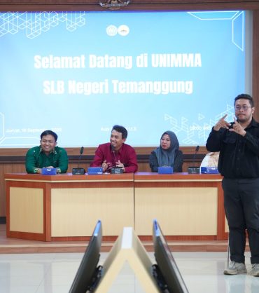 Buka Akses Pendidikan Tinggi, UNIMMA Terima Kunjungan SLB Negeri Temanggung