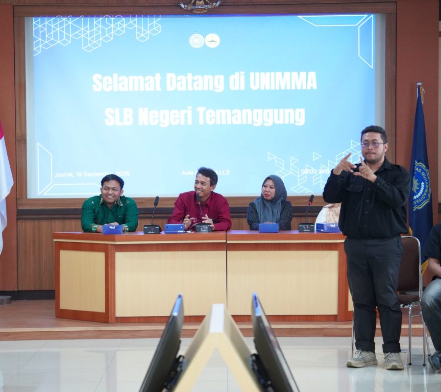 Buka Akses Pendidikan Tinggi, UNIMMA Terima Kunjungan SLB Negeri Temanggung
