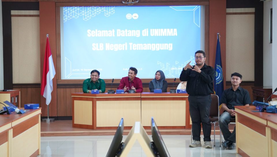 Buka Akses Pendidikan Tinggi, UNIMMA Terima Kunjungan SLB Negeri Temanggung
