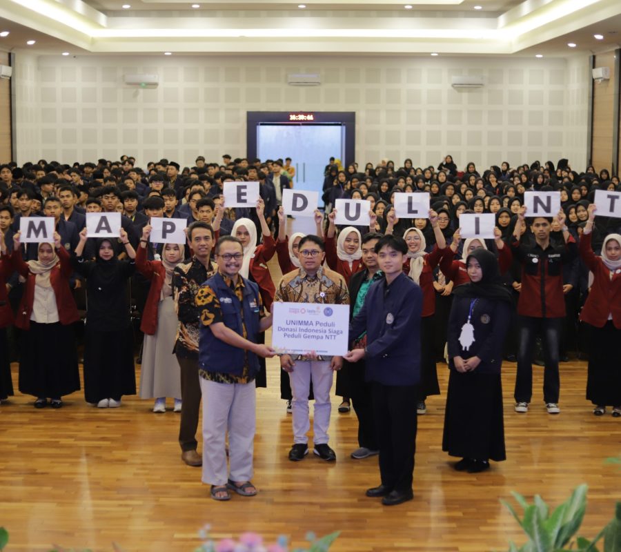 Mahasiswa Baru UNIMMA Salurkan Donasi Kemanusiaan untuk Masyarakat NTT