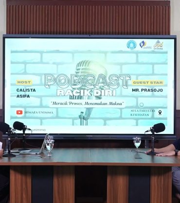 RACIK DIRI, Podcast HIMAFA UNIMMA Ajak Mahasiswa Memaknai Proses