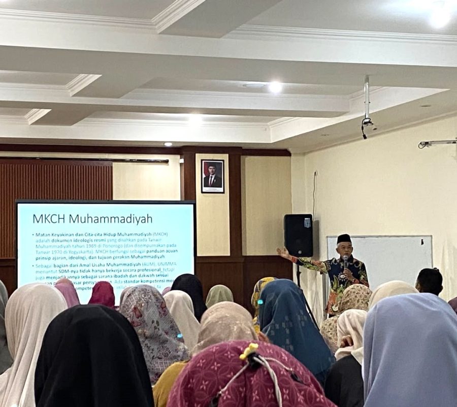SIMPATI UNIMMA Bahas MKCH Muhammadiyah sebagai Kompas Moral Kinerja Dosen dan Tendik
