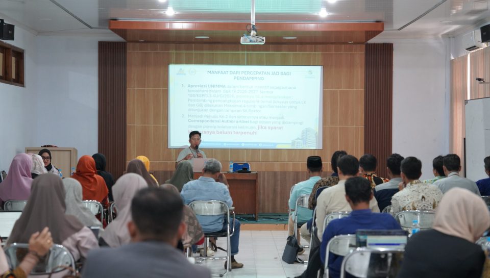 UNIMMA Bangun Budaya Akademik melalui Pendampingan Percepatan Jabatan Akademik Dosen